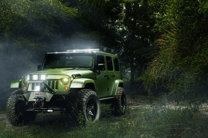 Jeep, Trees, Landscape, Off road, LED Headlight Wallpapers HD / Desktop and  Mobile Backgrounds