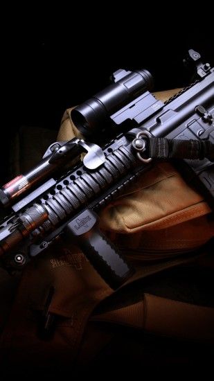 1440x2560 Wallpaper weapon, m4, assault carbine, gun, assault rifle