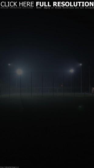 ... Soccer Field City Night Light Dark Android wallpaper ...