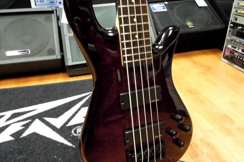 Spector Legend Classic 5 String Electric Bass Guitar Black Cherry Finish -  YouTube