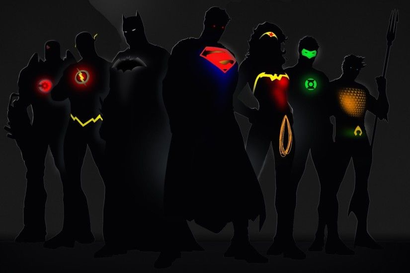 Justice League, DC Comics, Superhero, Aquaman, Green Lantern, Wonder Woman,  Superman, Batman, The Flash Wallpapers HD / Desktop and Mobile Backgrounds