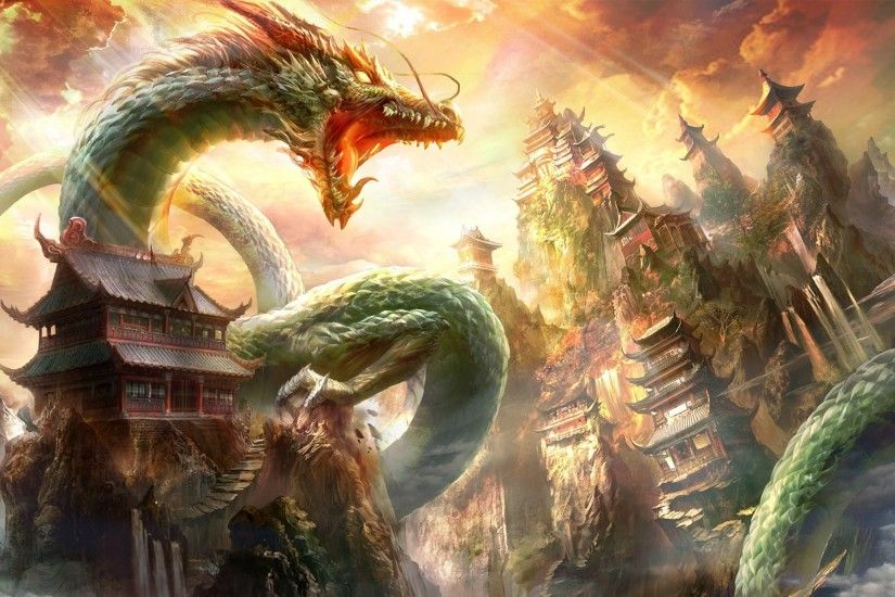 Chinese-Dragon Wallpaper