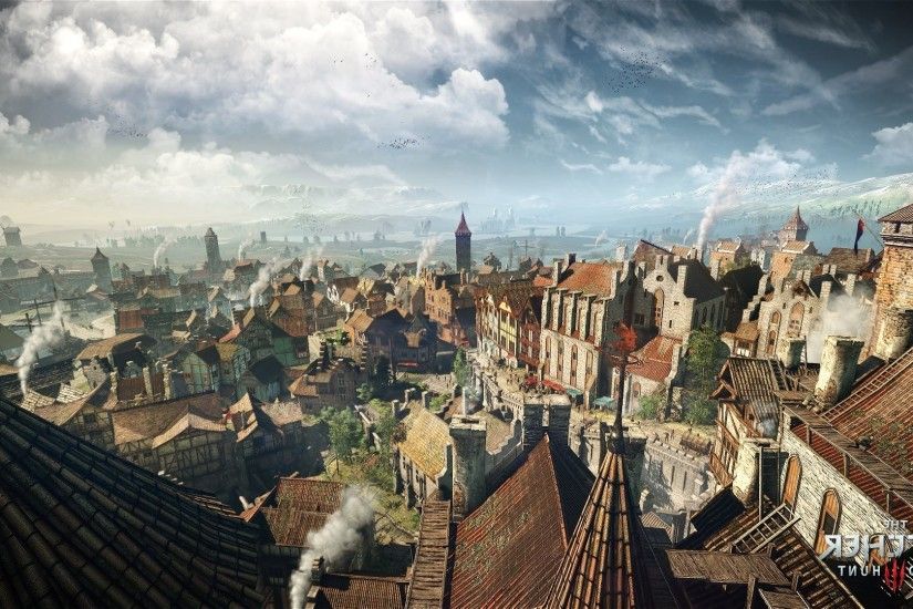video Games, The Witcher 3: Wild Hunt, The Witcher, City, Cityscape