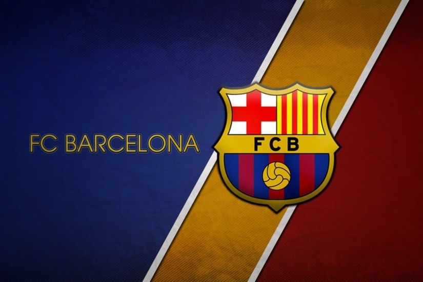 Fc Barcelona Football Logo Wallpaper