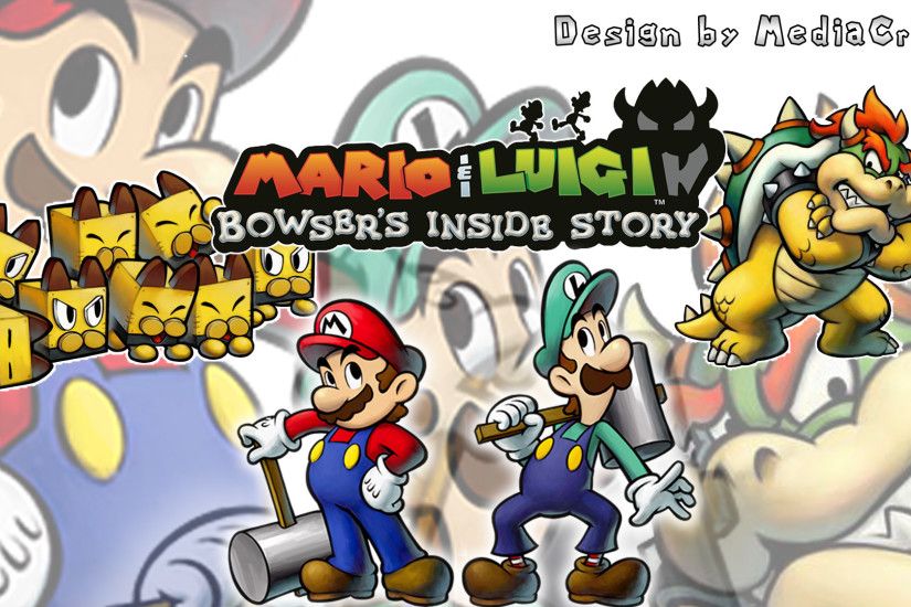 ... Mario and Luigi: Bowser's Inside Story Wallpaper by MediaCriggz