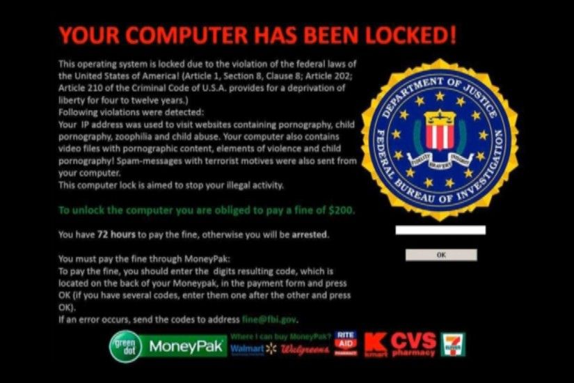 computer lock screen Computer Virus/Scam Hitting Computers In Metro .