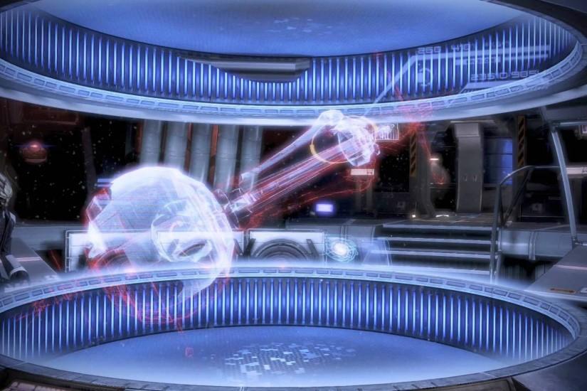 Mass Effect 3 The Crucible Hologram Dreamscene Video Wallpaper