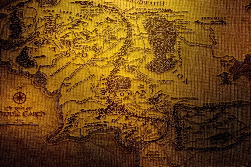 Middle Earth Map 729962 ...