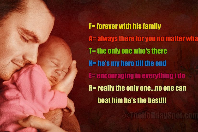 HD Father's Day Wallpaper - meaning of FATHER