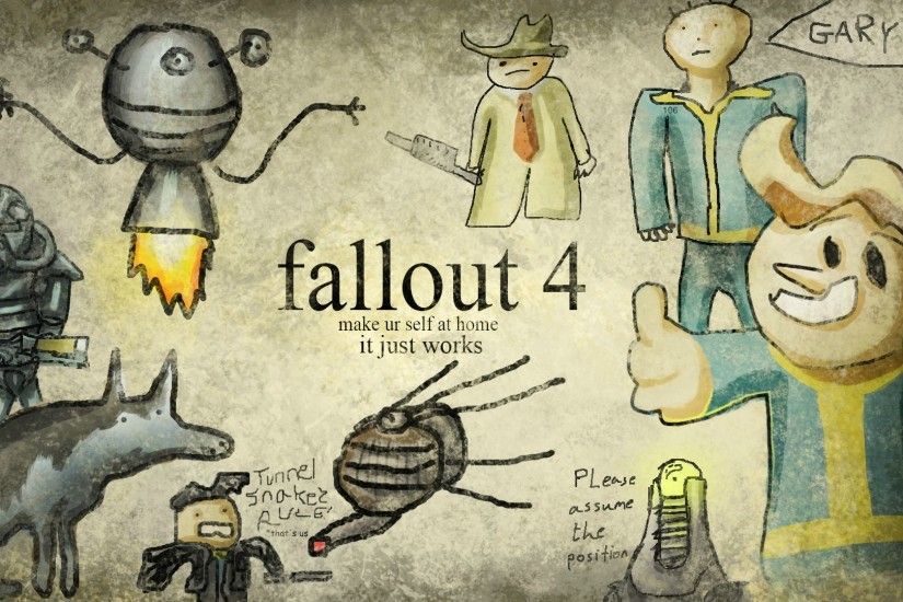 Those are nice, but there is only one true Fallout wallpaper.