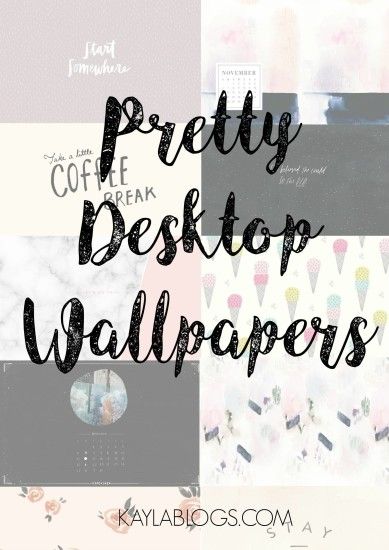 Favorite Websites for Pretty Desktop Wallpapers