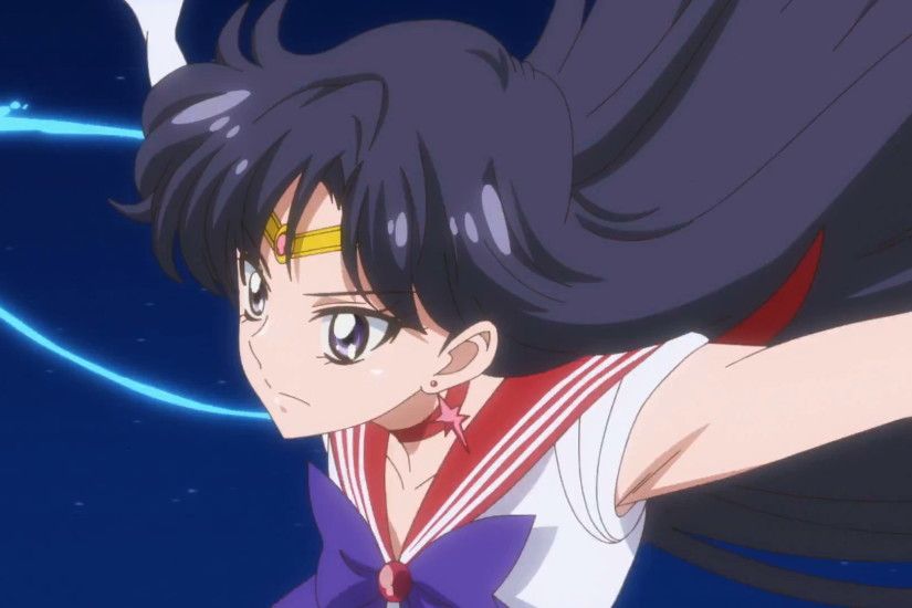1920x1080 Sailor Moon Crystal Act 11 – Sailor Mars kicks Tuxedo Mask