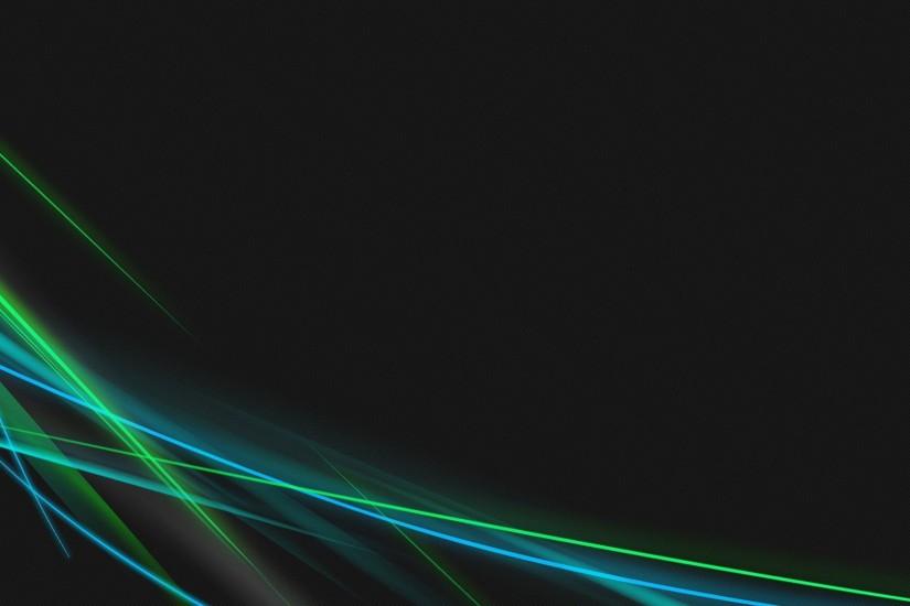 Blue and green neon curves wallpaper - 578863
