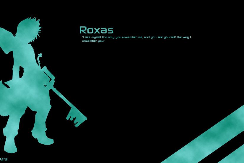 Roxas Kingdom Hearts Minimalistic 1920x1080