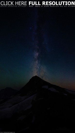 Mountain Aurora Sky Night Star Nature Milky Way Android wallpaper - Android HD  wallpapers