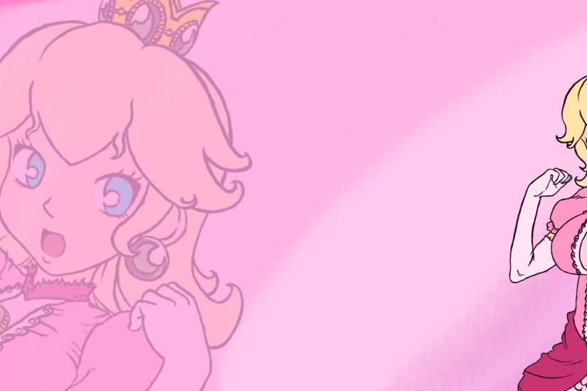 Princess Peach [Background/banner] by Omilieh on deviantART