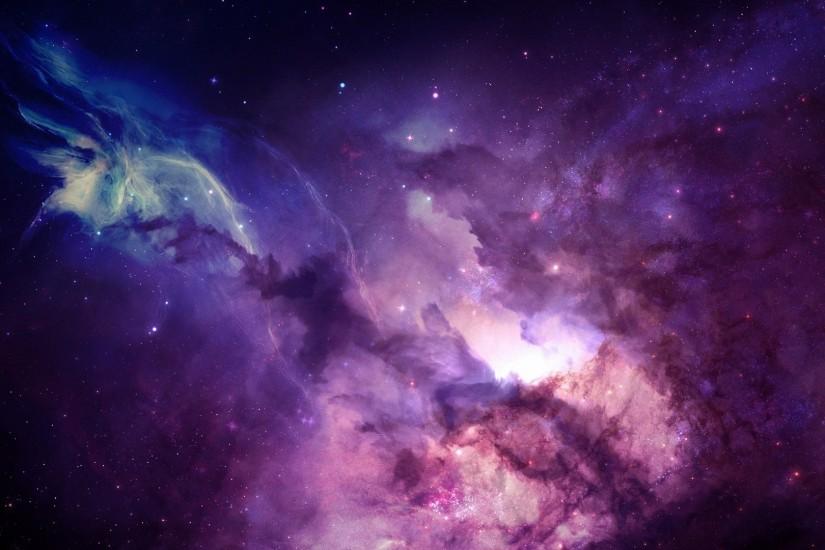 Preview wallpaper space, flight, sky, shadow 2560x1080