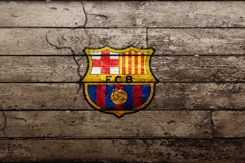 Wood FC Barcelona Wallpaper