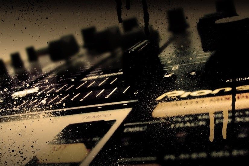 music mixer eq remote dj dark background