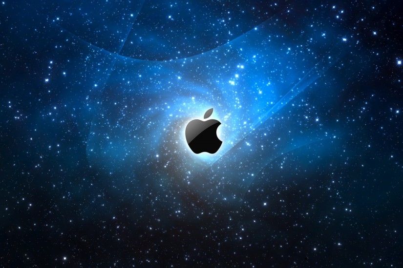3840x2160 Wallpaper apple, mac, brand, logo, heaven, stars, space