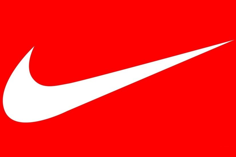 White Nike Logo wallpaper