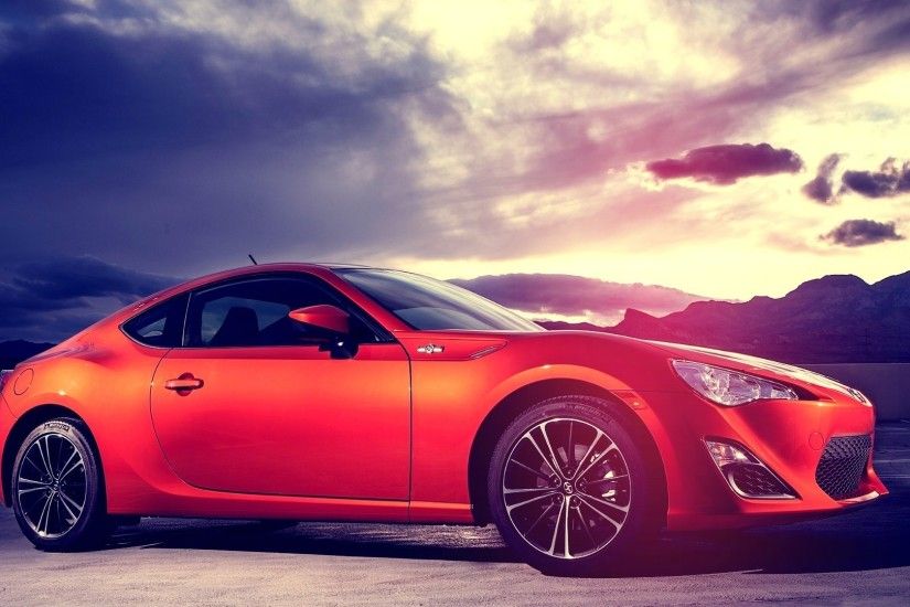 Side view of a 2015 Scion FR-S wallpaper 1920x1080 jpg