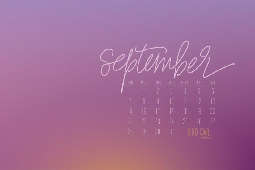Click here to download the September wallpaper (horizontal).