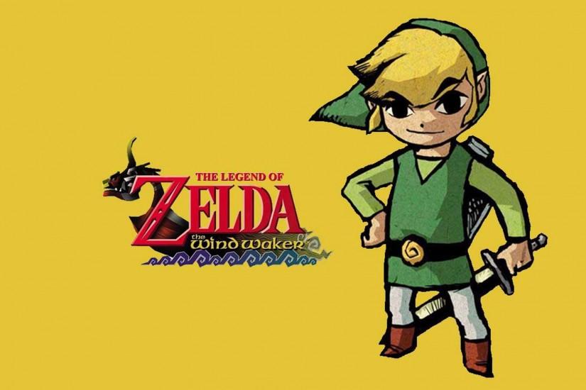 Video Game - The Legend Of Zelda: The Wind Waker Link Bakgrund