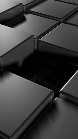 Black Tiles Android Wallpapers