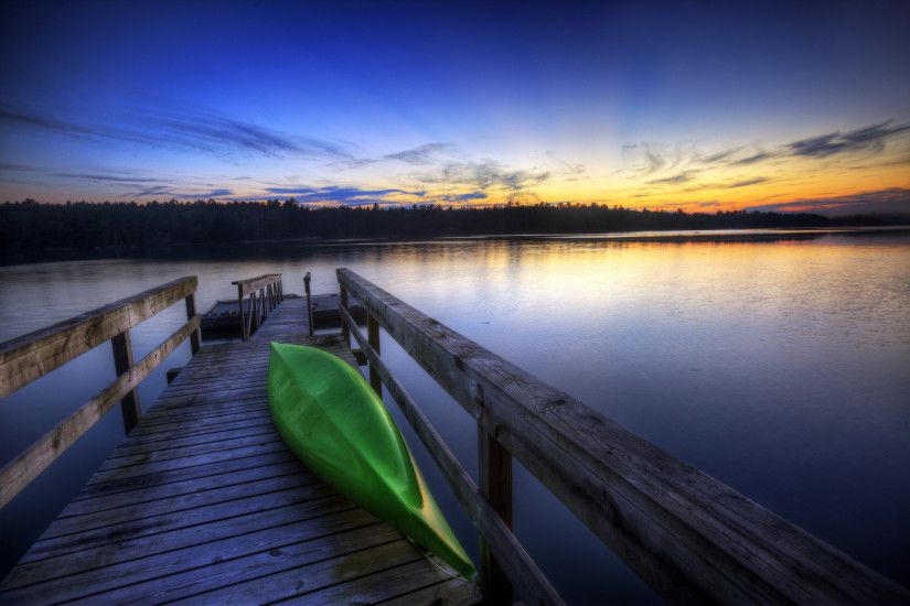Kayak Sunset Photography Wallpaper 61469