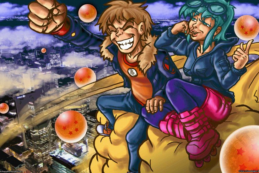 You can download “Scott Pilgrim vs Dragonball” as a wallpaper appropriate  size of 2560 x 1600.
