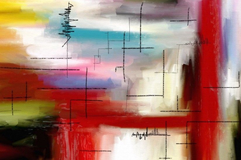 Abstract Painting Wallpaper 11502
