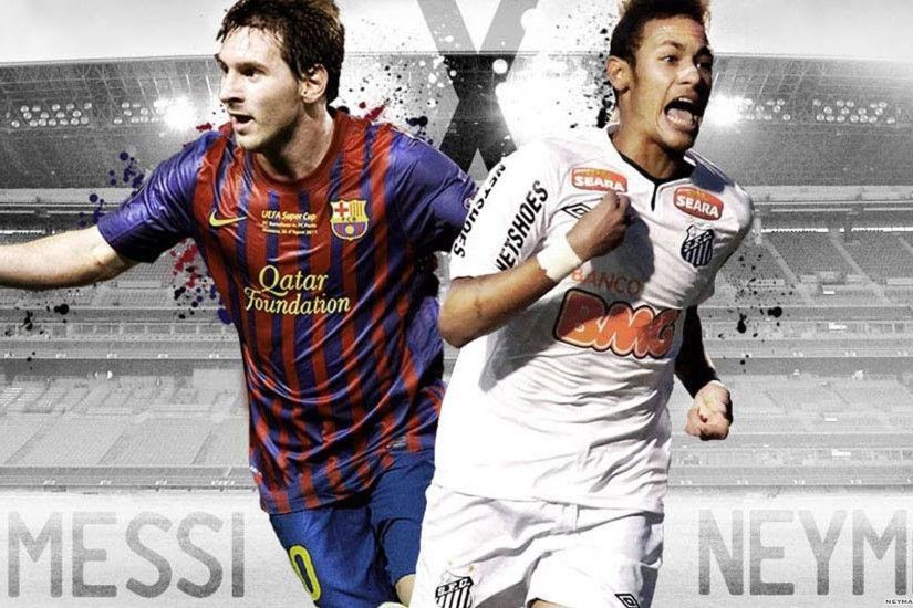 Neymar and Messi wallpaper