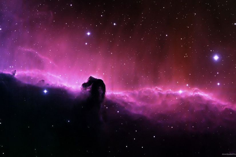 HD Purple Space Landscape wallpaper