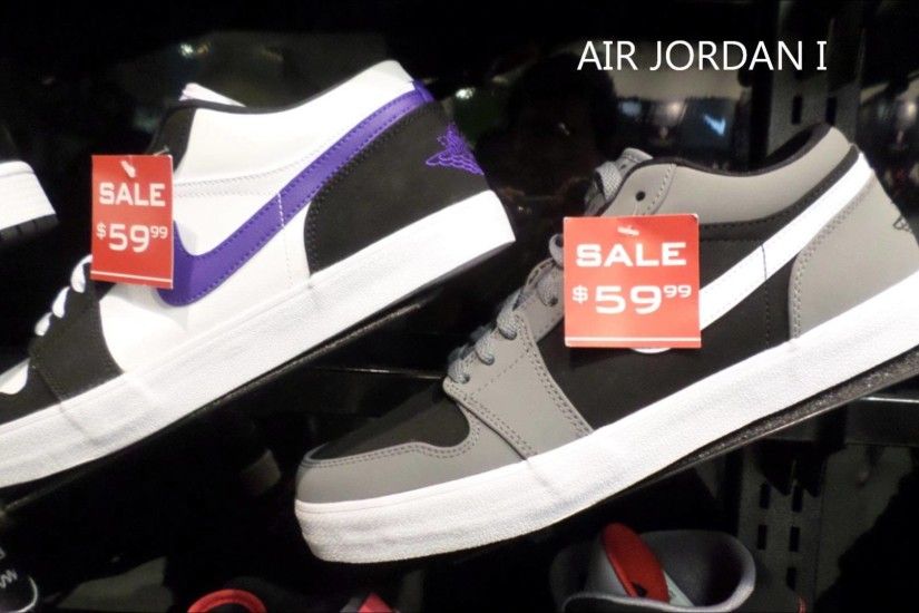 FOOT LOCKER sales August 3 NIKE shoes Lebron Air Jordan Kobe Adidas -  YouTube