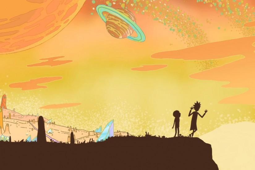 download free rick and morty background 2048x1152 for mac