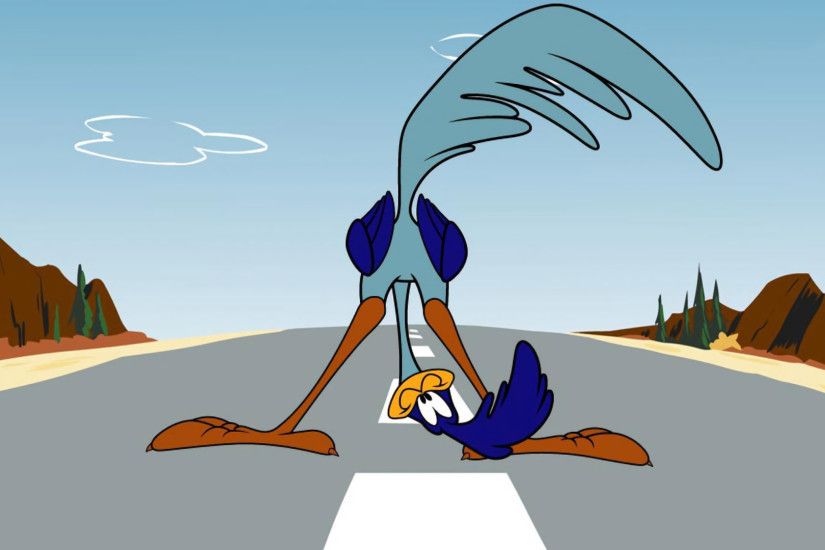 Cartoon - Wile E. Coyote and The Road Runner Wallpaper