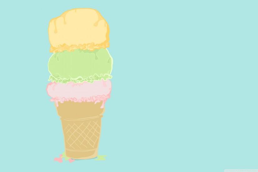 Wallpapers For > Cute Ice Cream Background