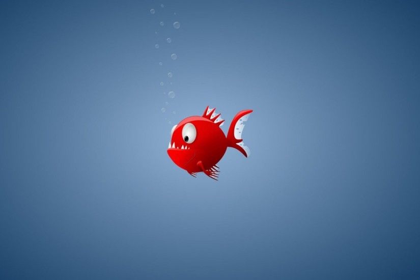 Red Fish HD wallpaper
