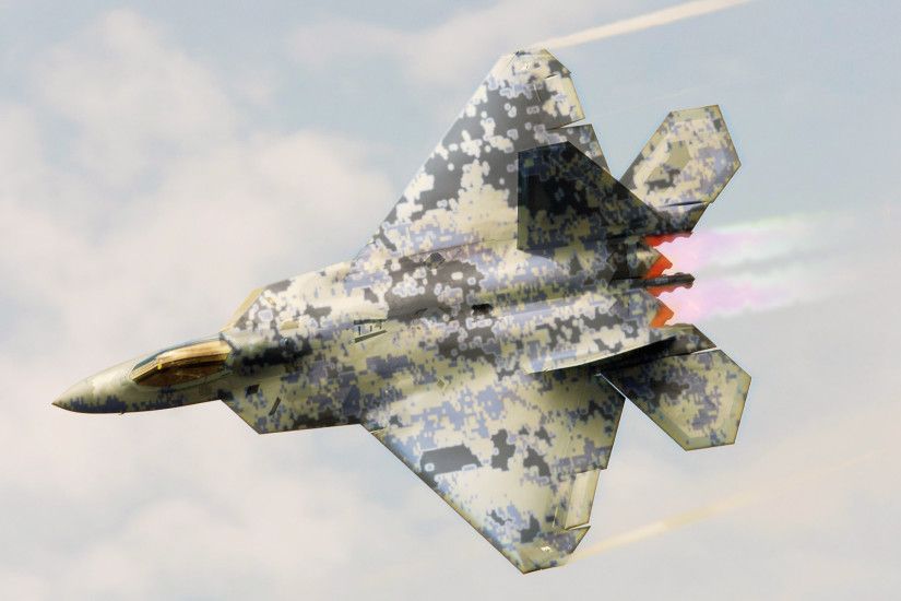 F-22 Raptor Fighter Aircraft | HD Wallpapers Â· 4K ...