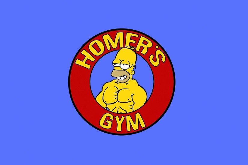 TV Show - The Simpsons Homer Simpson Wallpaper