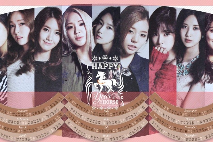 ... Girls Generation 2014 Calendar by Jover-Design