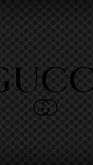 Preview wallpaper gucci, brand, logo 1440x2560
