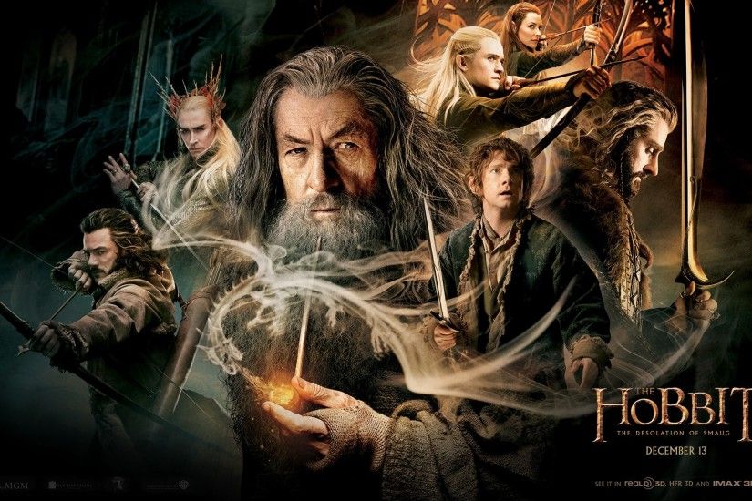 Wallpaper The hobbit the desolation of smaug, Legolas, Bilbo, Gandalf,  Galadriel, Thorin, Main characters HD, Picture, Image