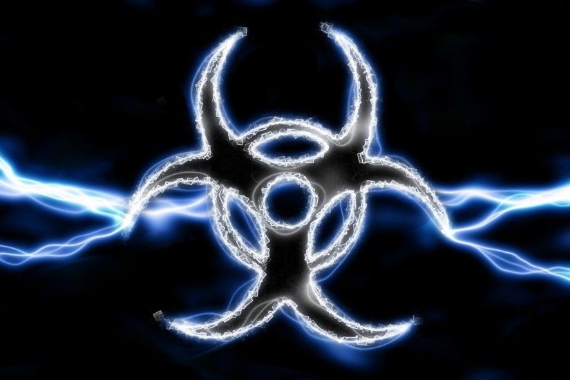 Download Free Biohazard Symbol Background.