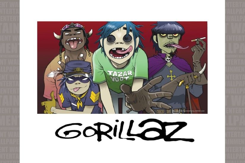 Gorillaz Wallpaper - Original size, download now.