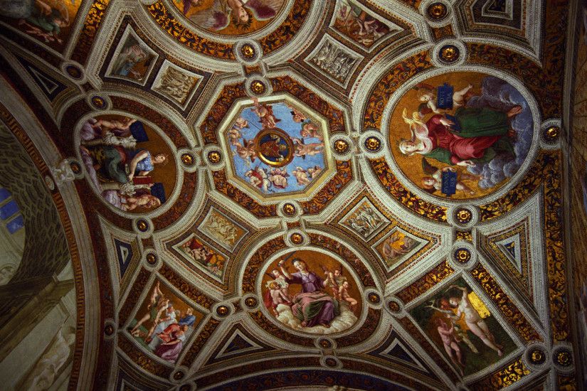 Sistine Chapel Wallpaper - WallpaperSafari Michelangelo "the Creation of  Adam" cropped for wallpaper .