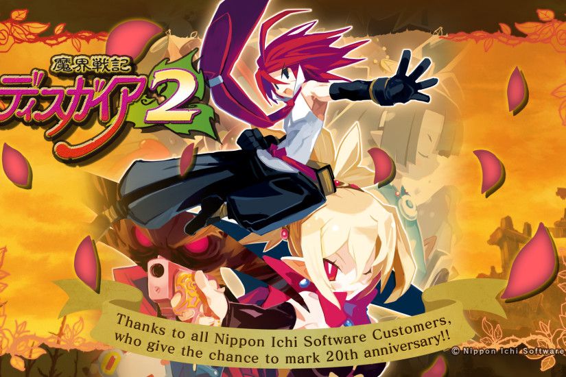 Celebrate Nippon Ichi's 20 Years of JRPGs with Three Special Disgaea  Wallpapers