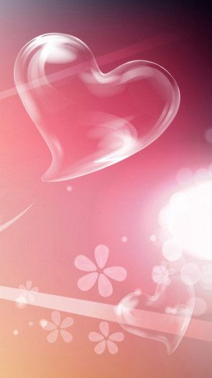 Pink Heart 2 Galaxy S5 Wallpapers