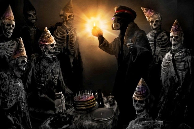 war dead scary gas masks skeletons birthdays candles romantically  apocalyptic vitaly s alexius zee c High Quality Wallpapers,High Definition  Wallpapers